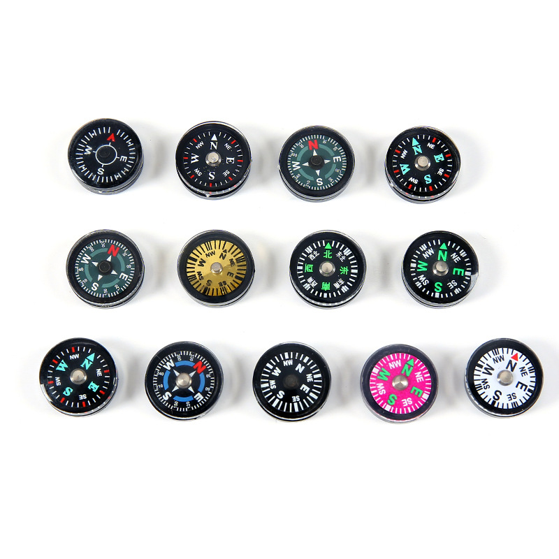 Factory direct high precision 20MM accessory type oiling compass decorative luggage accessories multi-use compass