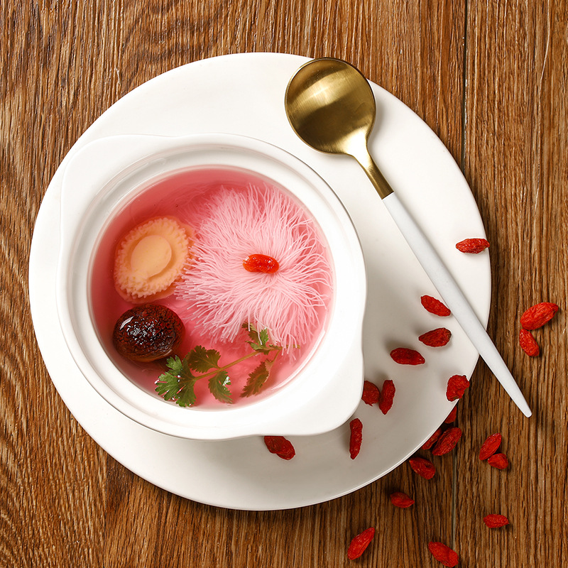 Edelweiss Hotel Restaurant Specialties Frozen Food Crisp Q Refreshing Elegant Beautiful Konjac Products Factory Wholesale