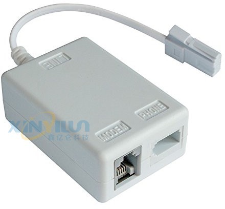 Фильтр ADSL 6P4C RJ11 для британского телефона
