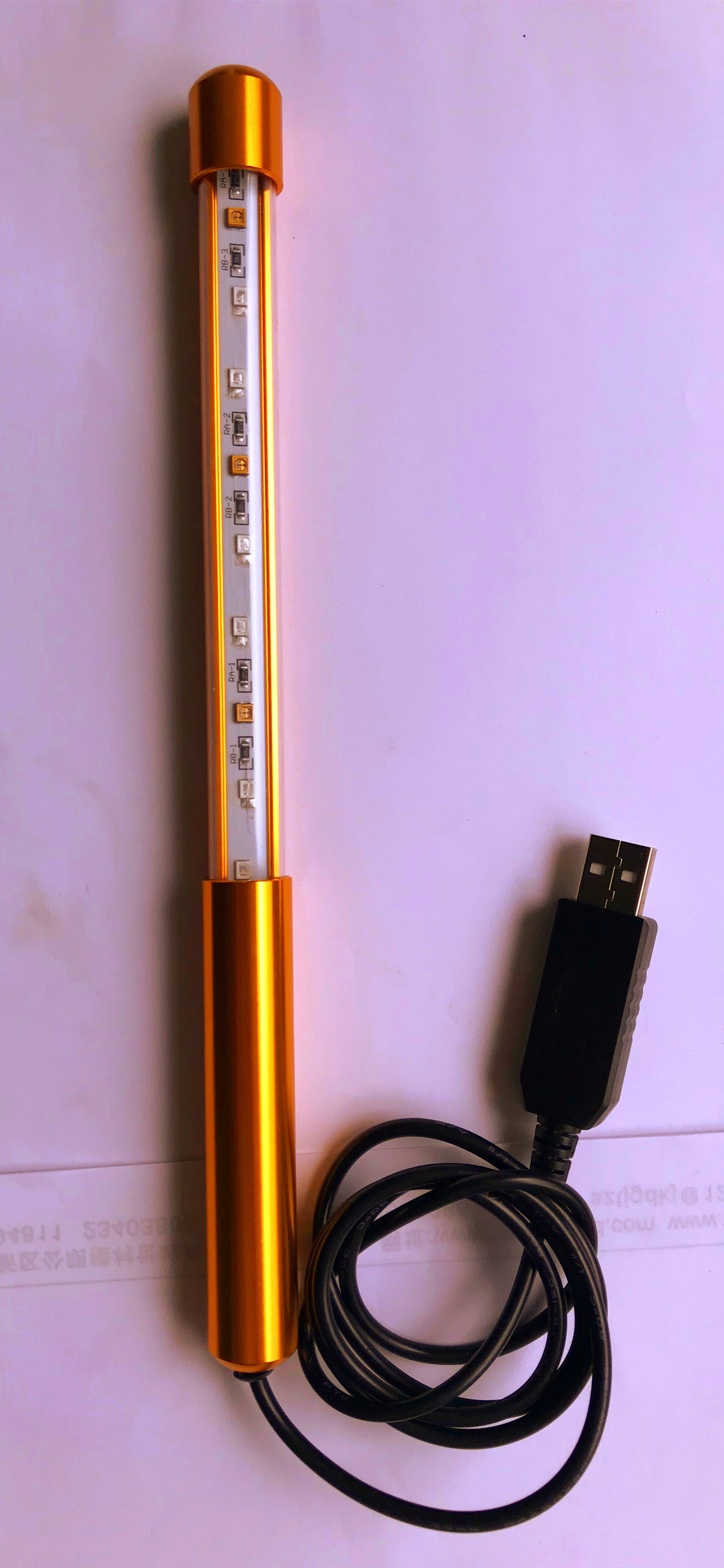 Ультрафиолетовая лампа для стерилизации, портативная UVC дезинфекционная палочка для дома и путешествий