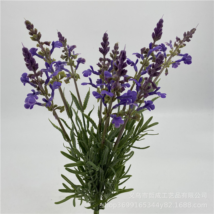 American country lavender artificial flower artificial flower decoration modern fresh bouquet home living room shop decorative flower