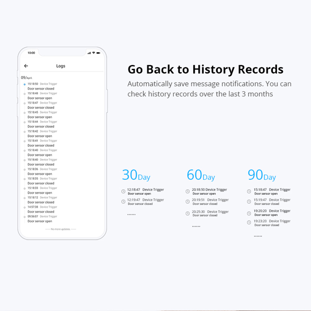 Sonoff DW2 wireless wifi door and window sensor without gateway linkage control smart home cross-border