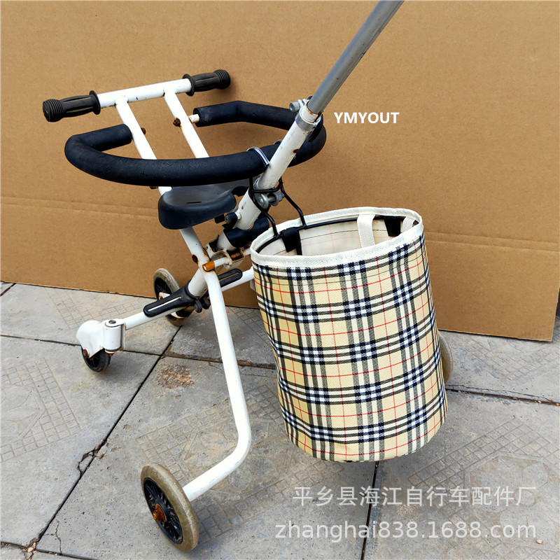 Walking Baby Scooter electric car cloth hanging basket hanging bag car basket cloth bag cloth basket manufacturer