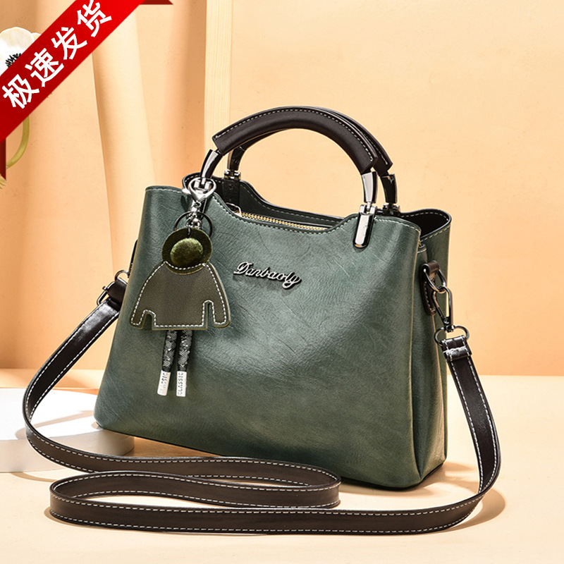 осенняя и зимняя сумка через плечо 2020 года женская сумка европейская и американская мода универсальная большая ёмкость ретро портативная сумка-мессенджер