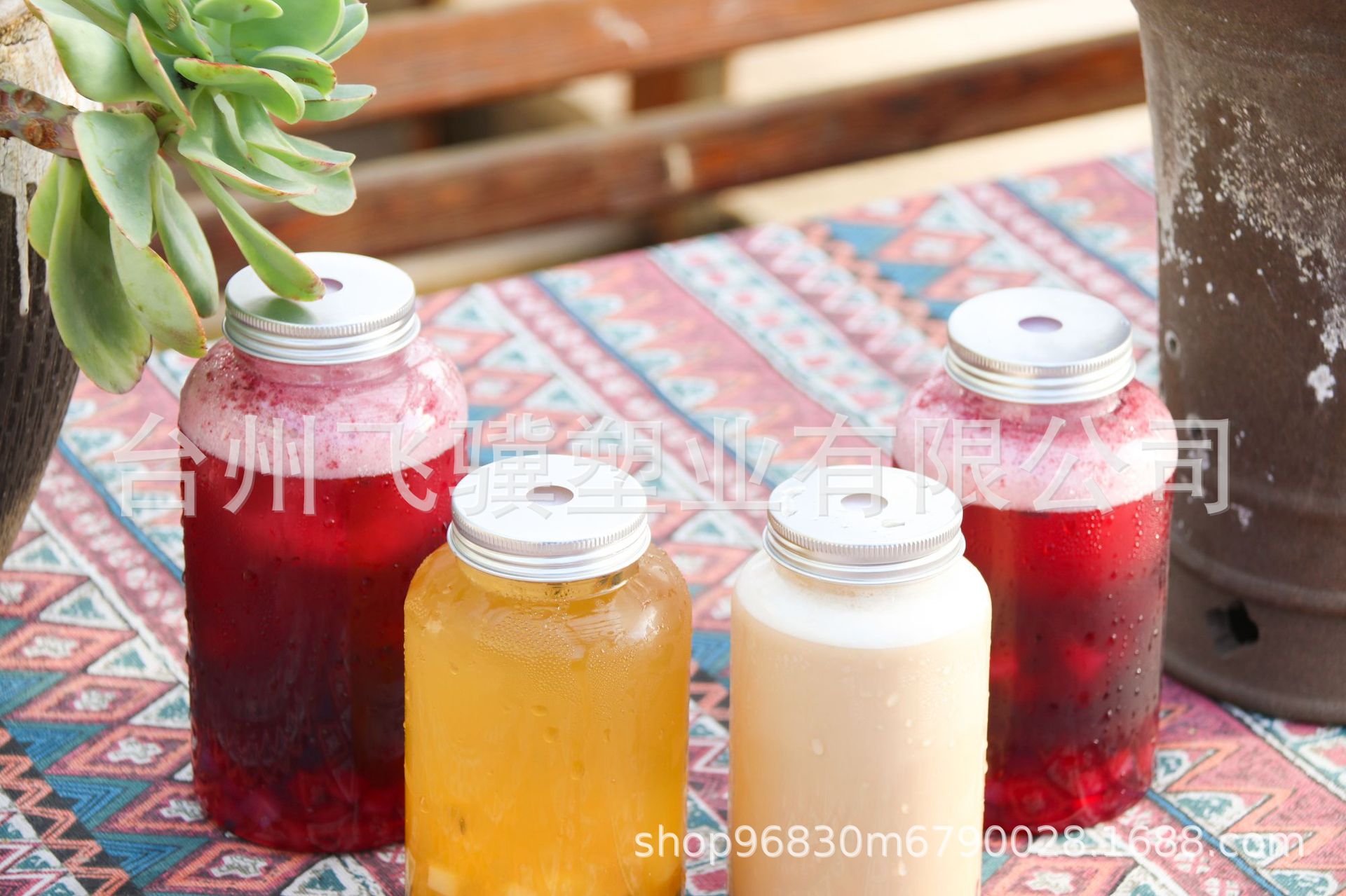 Прямой ПЭТ-бутылка для напитков 53 мм 650 мл, 500 мл, 450 мл, 400 мл, бутылка для молочного чая