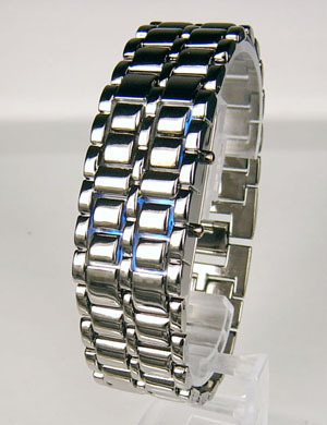 European and American Personalized Creative Lava Led Waterproof Trendy Men's Watch Men's Bracelet Couple Retro Men's Watch Spot Wholesale