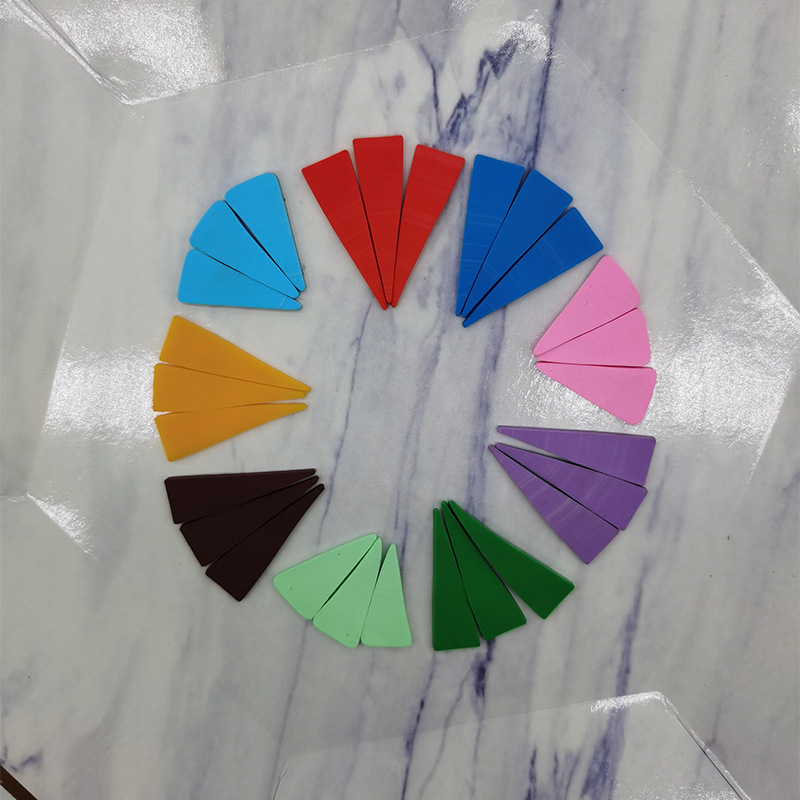 [9.9 доставка] мягкая керамика симуляция треугольного шоколадного торта DIY материалы для ручной работы оптовая продажа экологически чистые