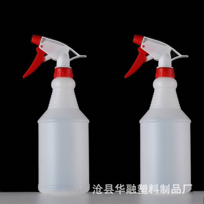 500ml 1000ml Plastic Spray Bottle Threaded Hand-button Spray Bottle with Various Colors Specifications Liquid Packaging