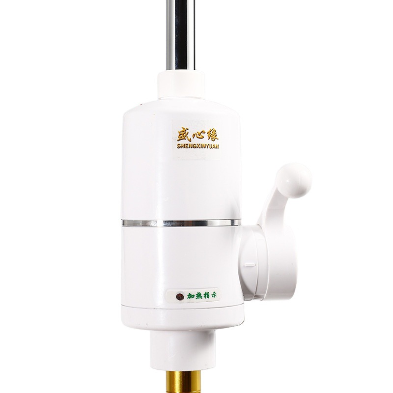 Household kitchen and bathroom fast heating hot and cold dual-purpose electric faucet instant water heater heating faucet wholesale