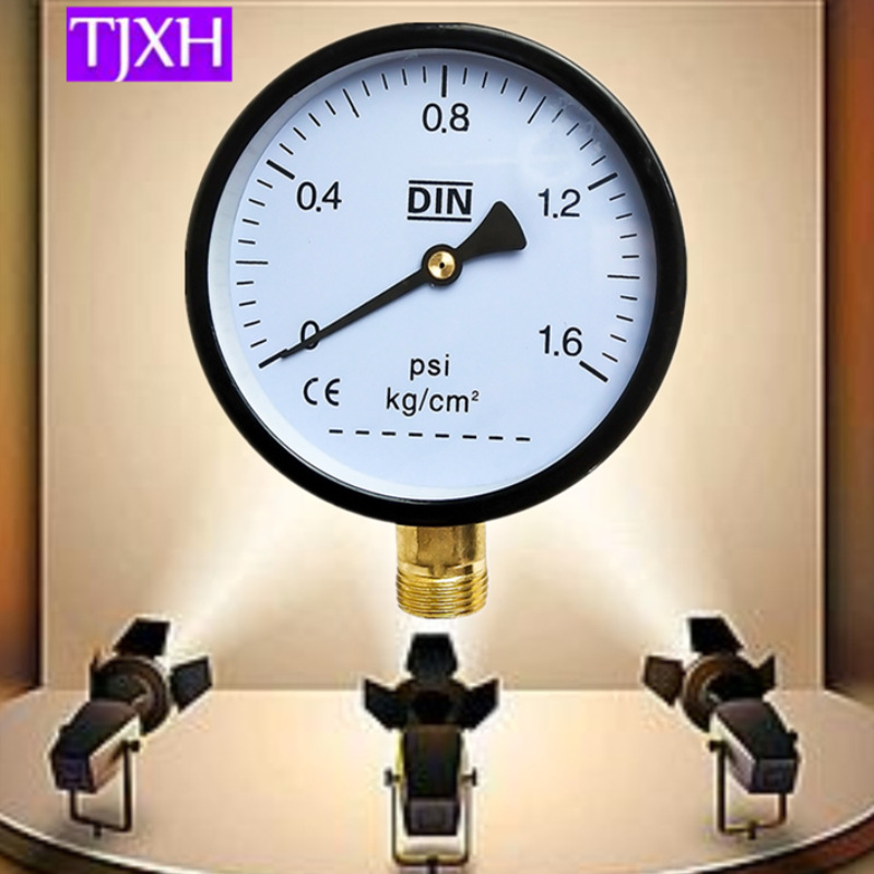 Оптовая декоративная манометр y100 из кованого железа, вешалка для одежды, ретро освещение, манометр давления