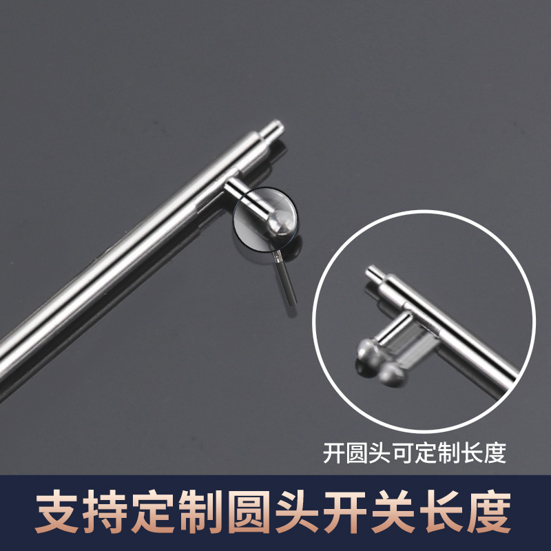 Wholesale Versa Silicone Watch Strap Accessories, All-Steel Lug Pins, 22.65mm Long Rod Switch Lug Quick-Release Watch Strap