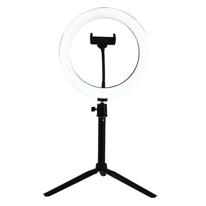10inch Desktop Fill Light, Anchor Douyin Live Broadcast Beauty Light, Mobile Phone Stand, Selfie Lighting, Factory Direct Sales