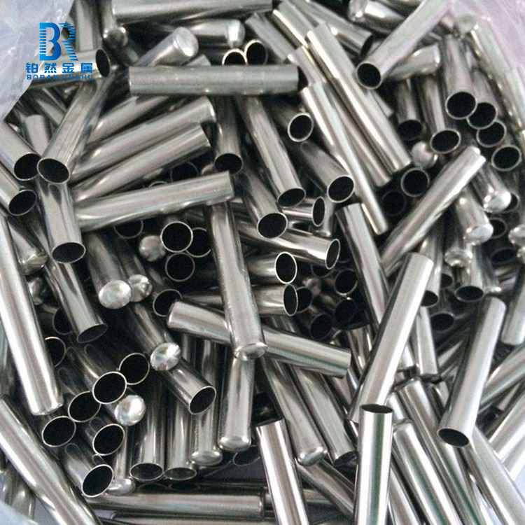 304 stainless steel tube capillary head slotted flanging flare precision sensor housing processing