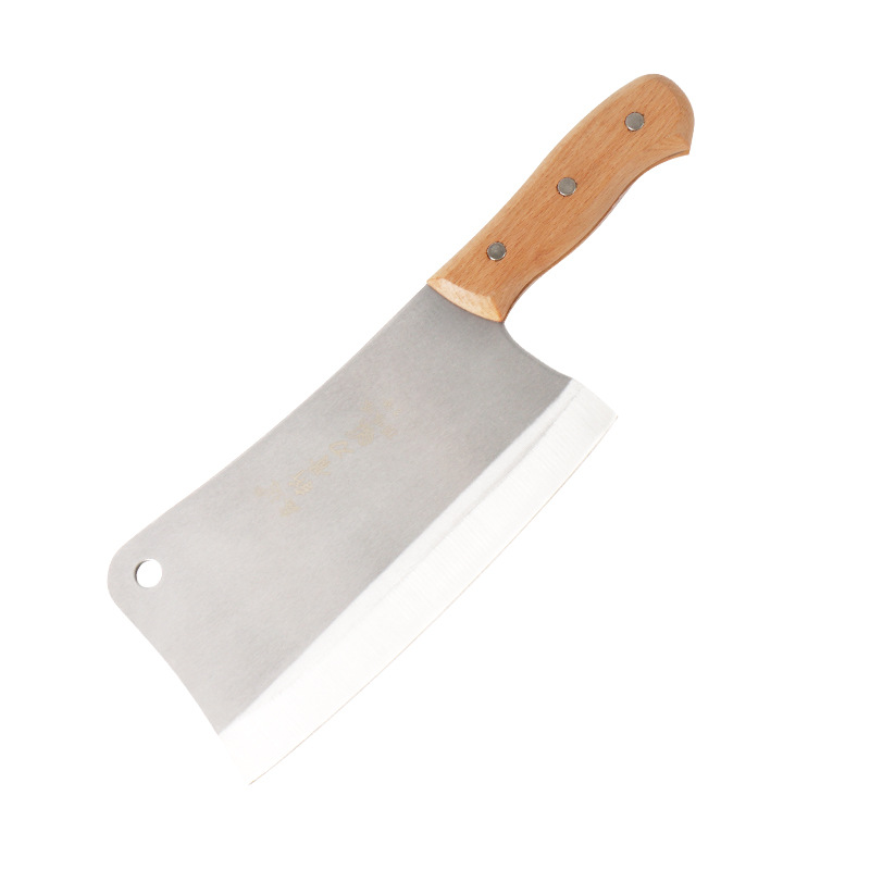 High manganese steel high hardness bone cutting knife cattle and sheep cutting big bone special knife heavy bone cutting artifact home commercial bone cutting knife