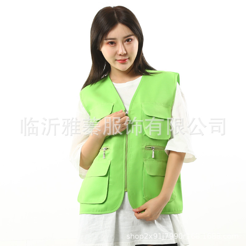 Рекламная майка для студии, жилет волонтера, рабочая одежда для фотожурналистов с печатью логотипа