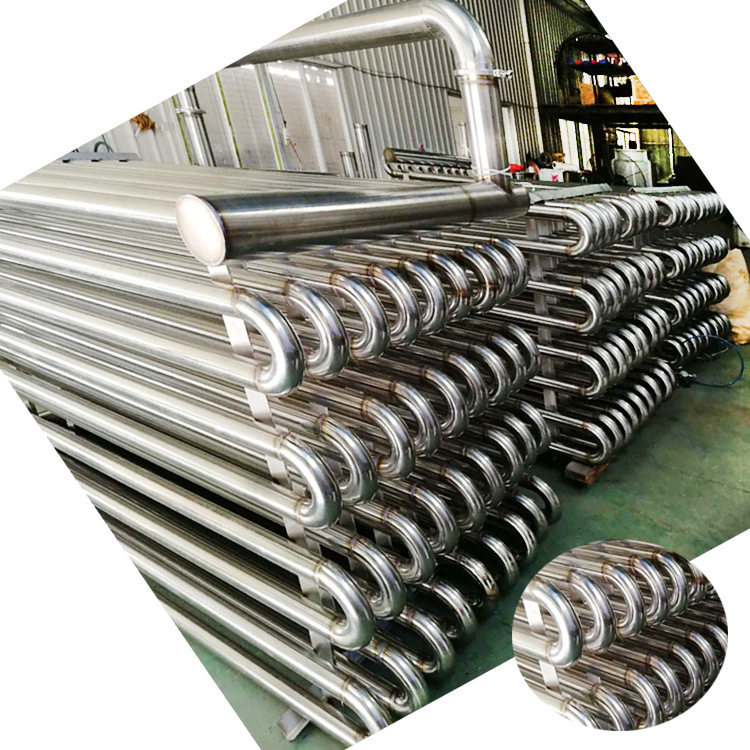 Fujian Heat Exchanger Provides a Variety of Material Models, Stainless Steel Heat Exchanger Evaporator Seamless Pipe Fittings Available