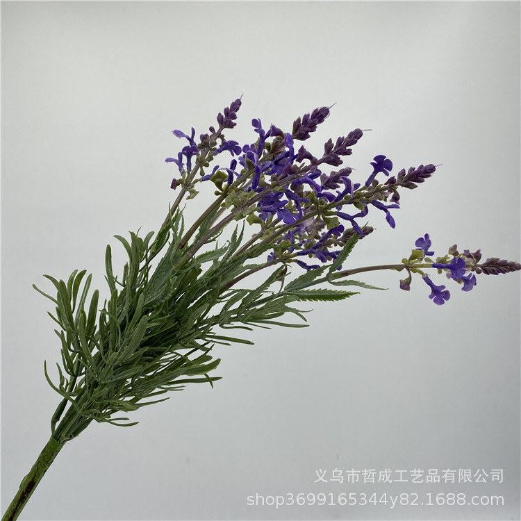 American country lavender artificial flower artificial flower decoration modern fresh bouquet home living room shop decorative flower