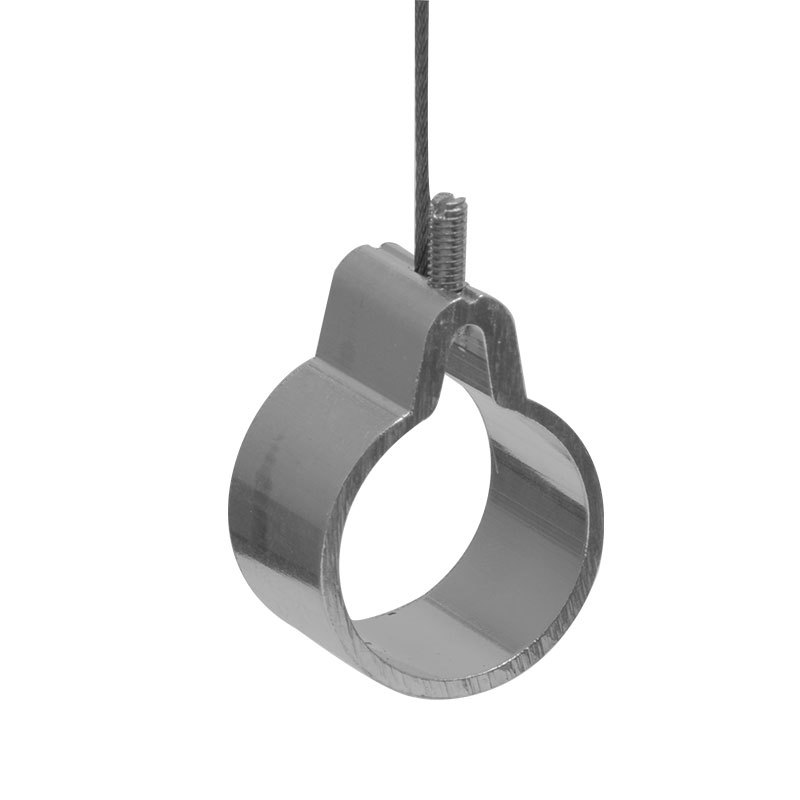 Lifting hand drying rack accessories hanging ball stainless steel pipe ring plug clothes rod hanging ring 25 29 32MM