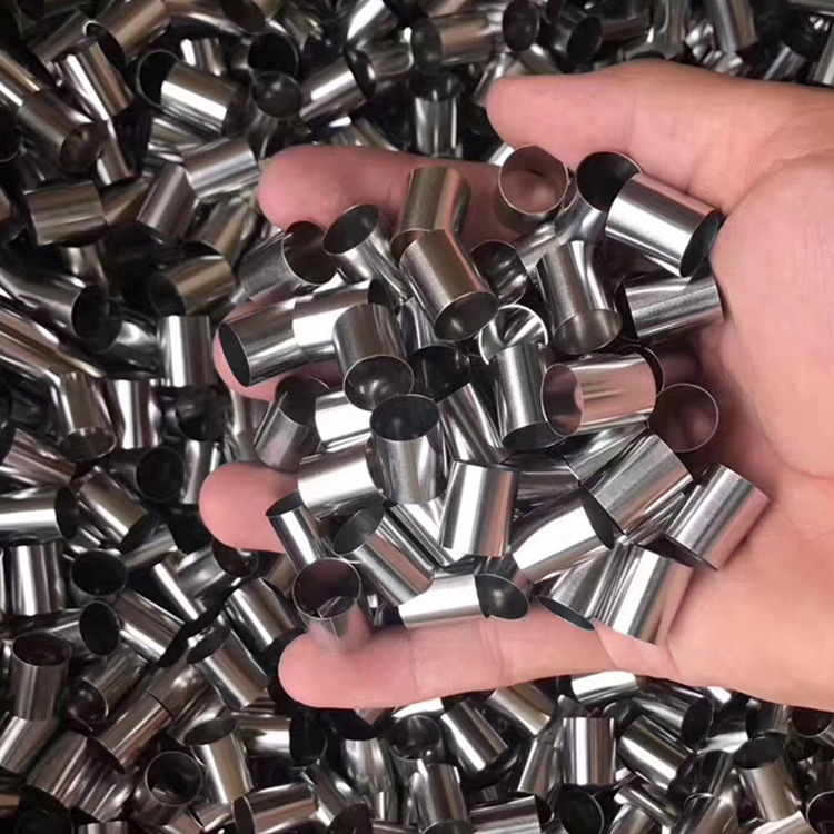 304 капиллярная резка прецизионная труба из нержавеющей стали резка без заусенцев обработка внутреннего и внешнего фаски полировка -0.02