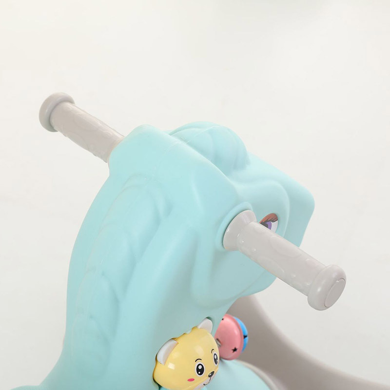 Rocking horse handle universal plastic threaded Trojan horse children rocking horse accessories handle section toy Trojan horse