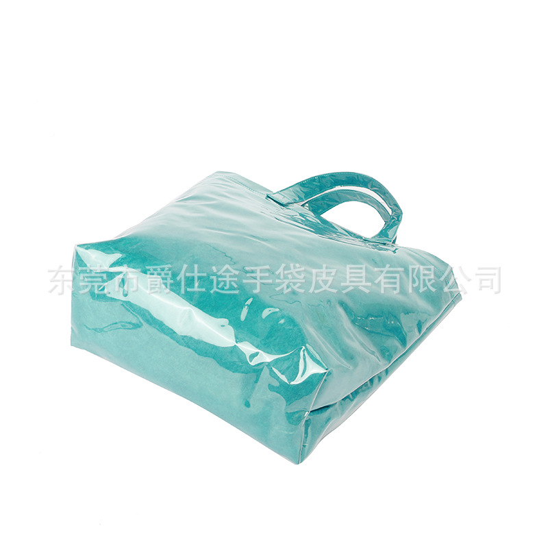 European and American Simple Dupont Paper Handbag, Waterproof and Environmentally Friendly Tyvek Shoulder Bag, Creative Double Layer Handbag