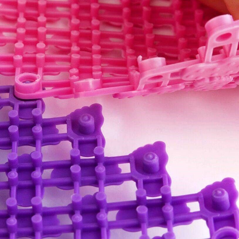 Free splicing fashion big feet bathroom anti-slip Mat toilet waterproof mat shower room anti-slip splicing mat