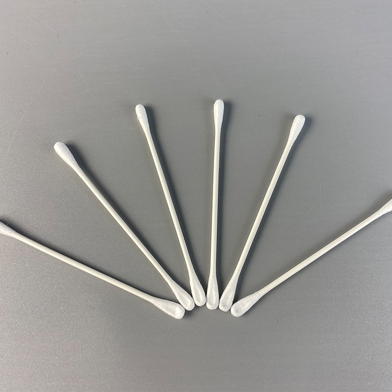 Spot Miaocai 200 Thin Shaft Paper Sticks Baby Cotton Swabs Frosted Box Ear Spoon Cotton Swab Manufacturer