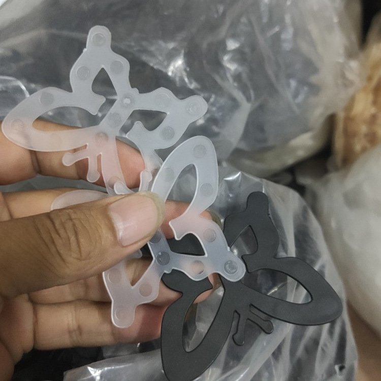 Bra Shoulder Straps, Non-Slip Buckles, Invisible Buckles, Heart-Shaped Butterfly Patterns, Complete Colors, Cross-Border Supply Straps and Buckles