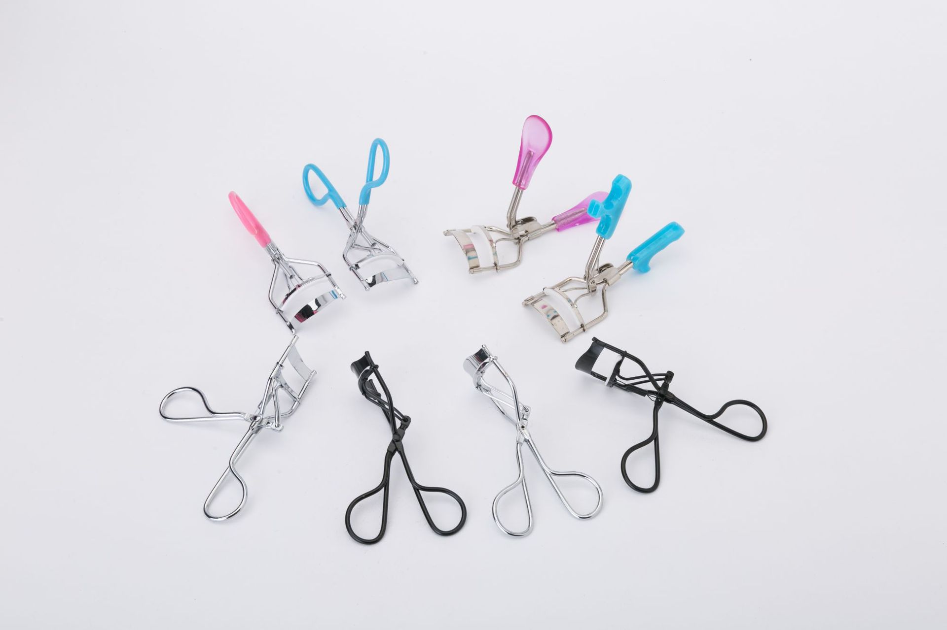 Silver Gold Black Eyelash Curler Eyelash Auxiliary Tool Factory Direct Supply Makeup Tools Eyelash Device