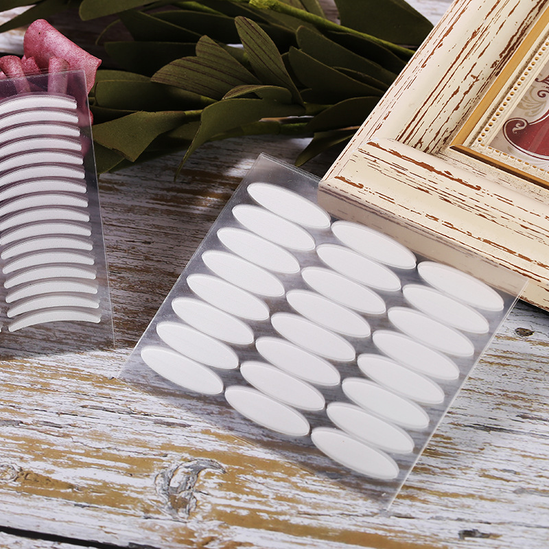 Matte double eyelid stickers invisible olive-type sticky 24-back skin color breathable hole fiber manufacturer in stock