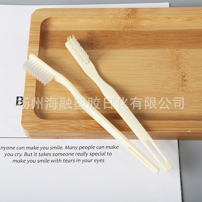 Factory wholesale disposable hotel supplies toothbrush adult toothbrush comb brush LOGO printing