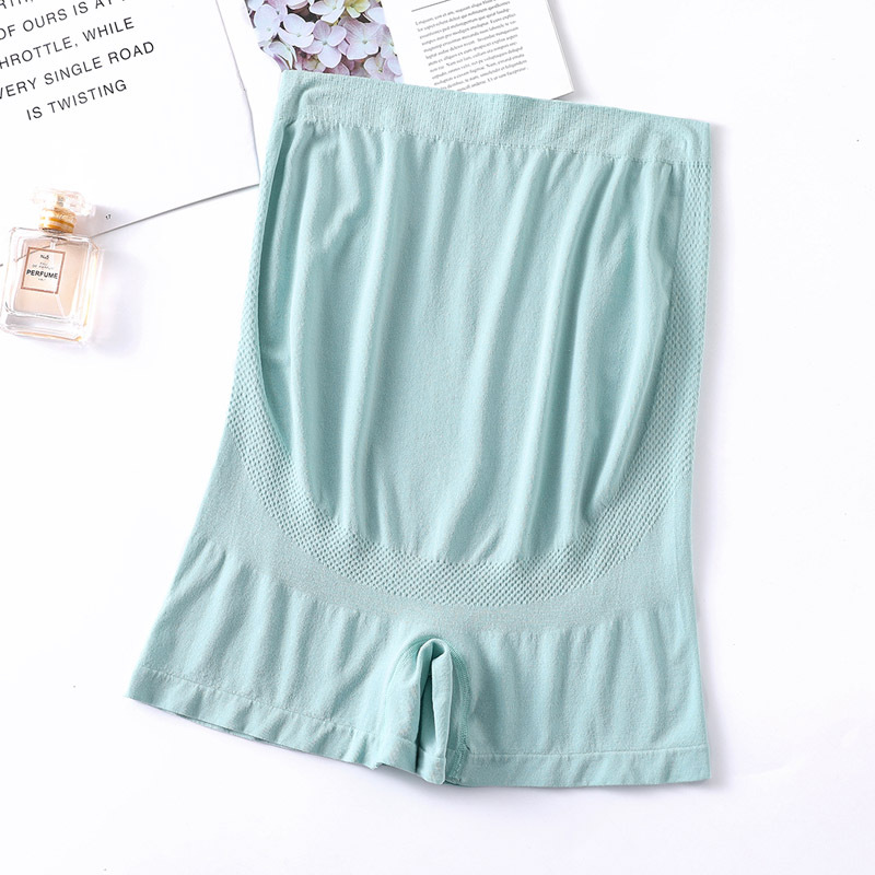 Real Price 2020 Summer Pregnant Women Seamless One-piece High-rise Abdominal Large Edition Candy Color Three-part Pants Flat Pants