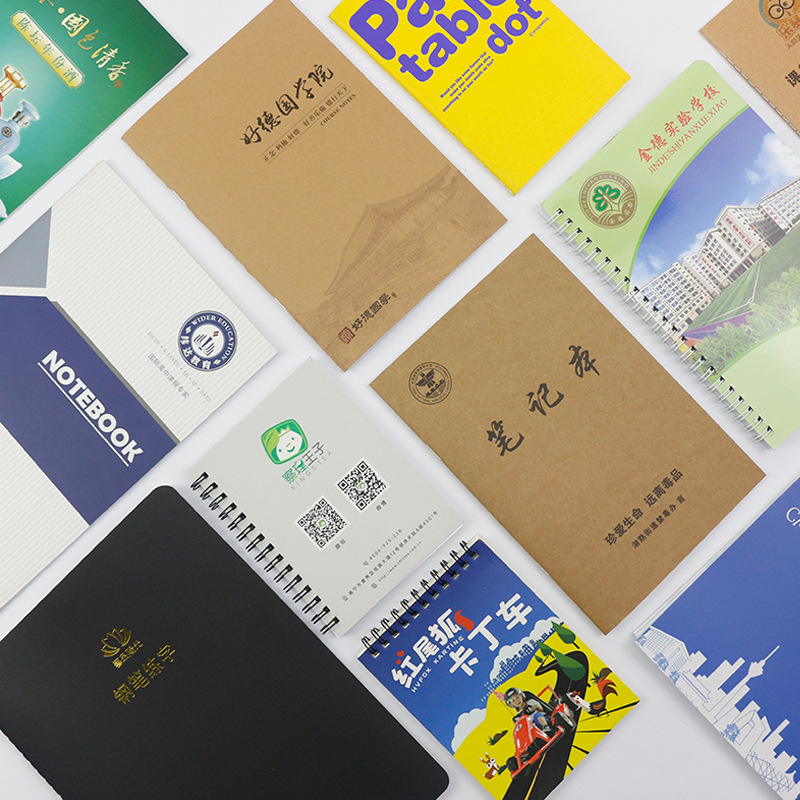 Рекламный блокнот на заказ, мягкий, с печатью логотипа, блокнот для домашних заданий