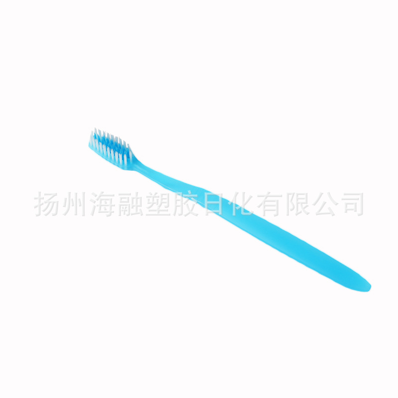 Factory wholesale disposable hotel supplies toothbrush adult toothbrush comb brush LOGO printing