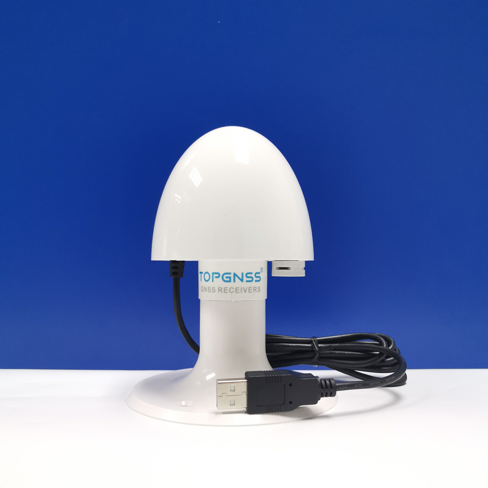 Mushroom head USB GNSS Beidou GPS module receiver Yami industrial control network Youlu test TOPGNSS