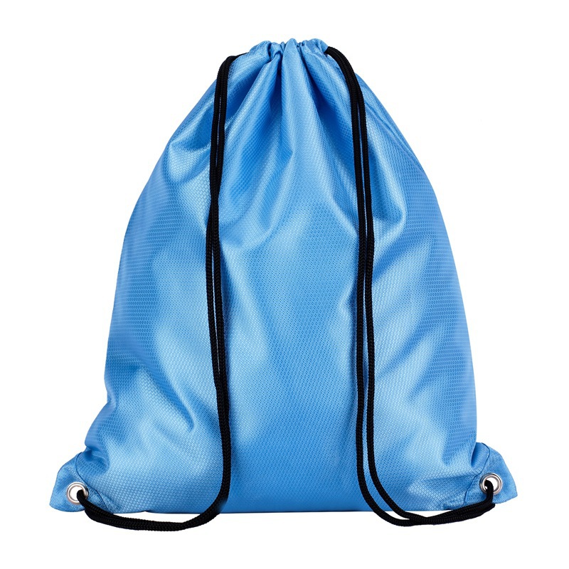 Customized Drawstring Bag, Drawstring Flap Pocket Pants, Waterproof and Environmentally Friendly Polyester Material, Printed Logo, Outdoor Backpack Multi-Purpose