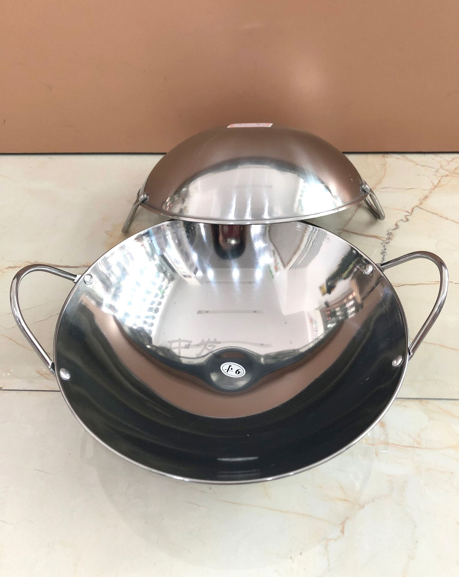 Stainless Steel Strip Ear Bar Tripod Thickeneded Anti-spill Dry Pot Double-ear Hot Pot Basin Hotel Restaurant Alcohol Stove Small Hot Pot