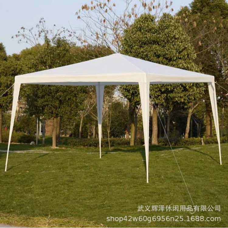 Factory direct outdoor intubation 3 * 3PE tent gazebo outdoor sunshade canopy camping beach tent