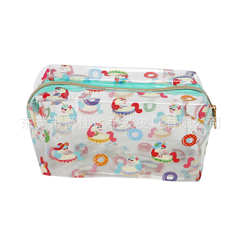 Корейская креативная косметичка из ПВХ, экологически чистая сумка для хранения