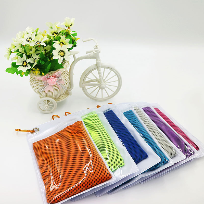 Cold feeling quick-drying towel sweat-absorbent ice towel sports ice towel sports gift commemorative outdoor towel can add logo