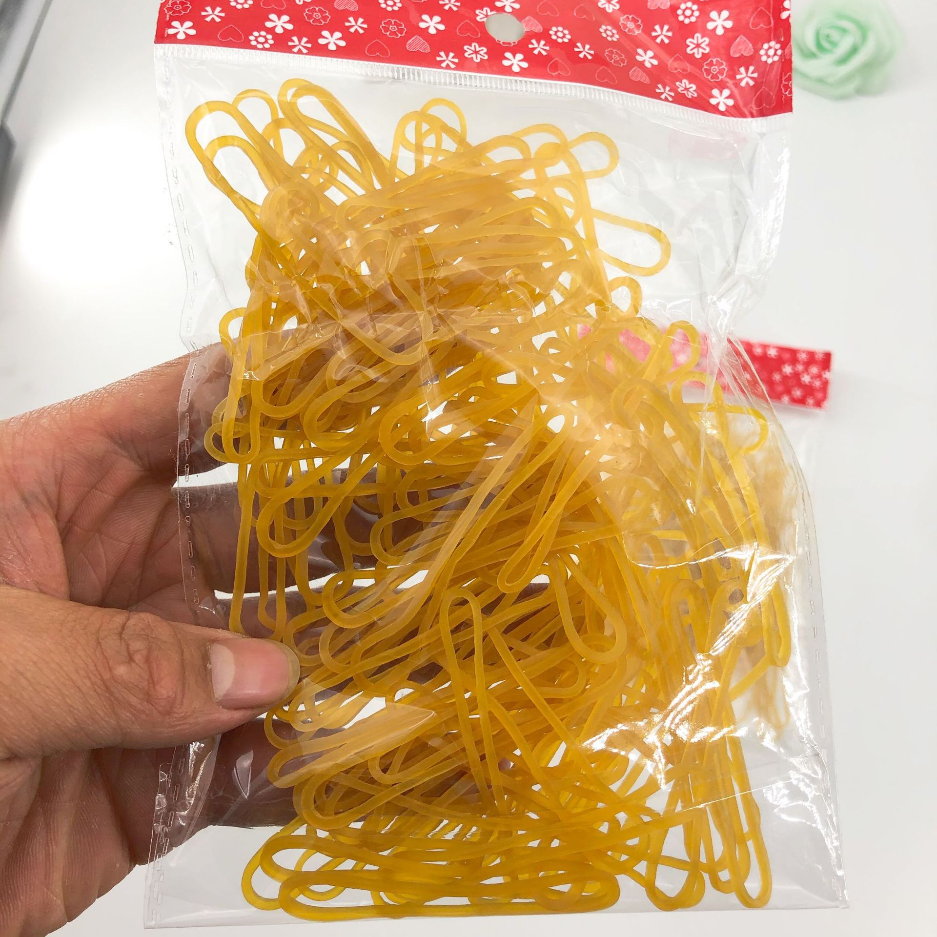 Rubber band factory wholesale office supplies rubber band rubber band wholesale large bag PP bag iwat