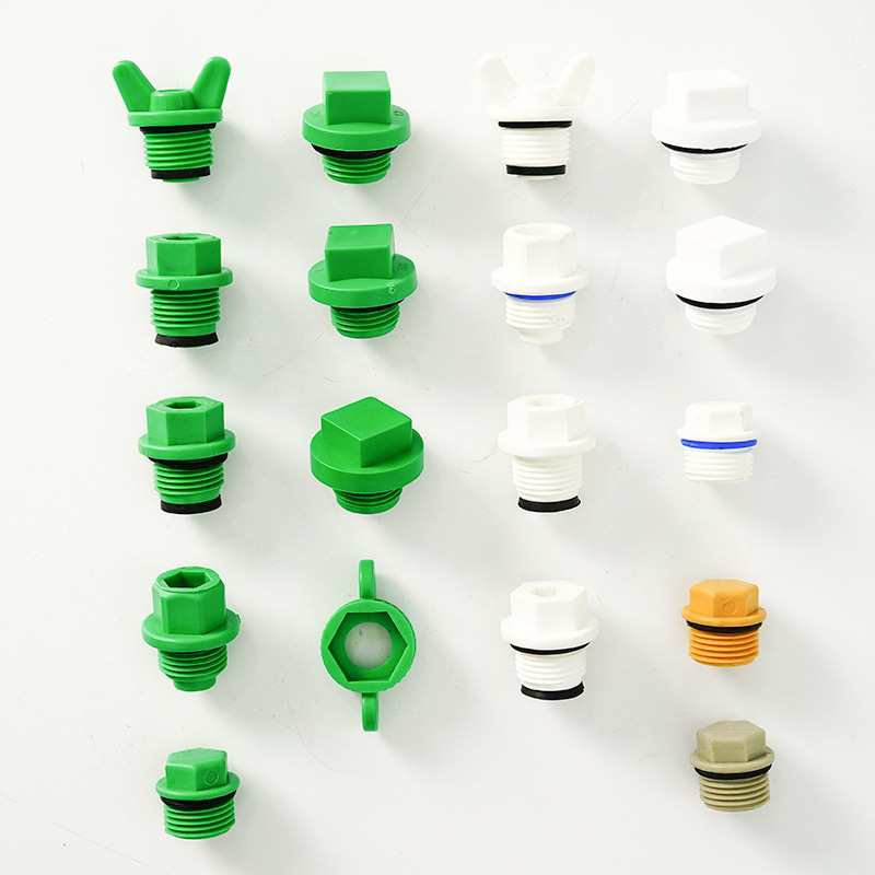 PPR Plug PPR Plug Accessories Raw Material Free Plumbing Pipe Plug with Wire Plug