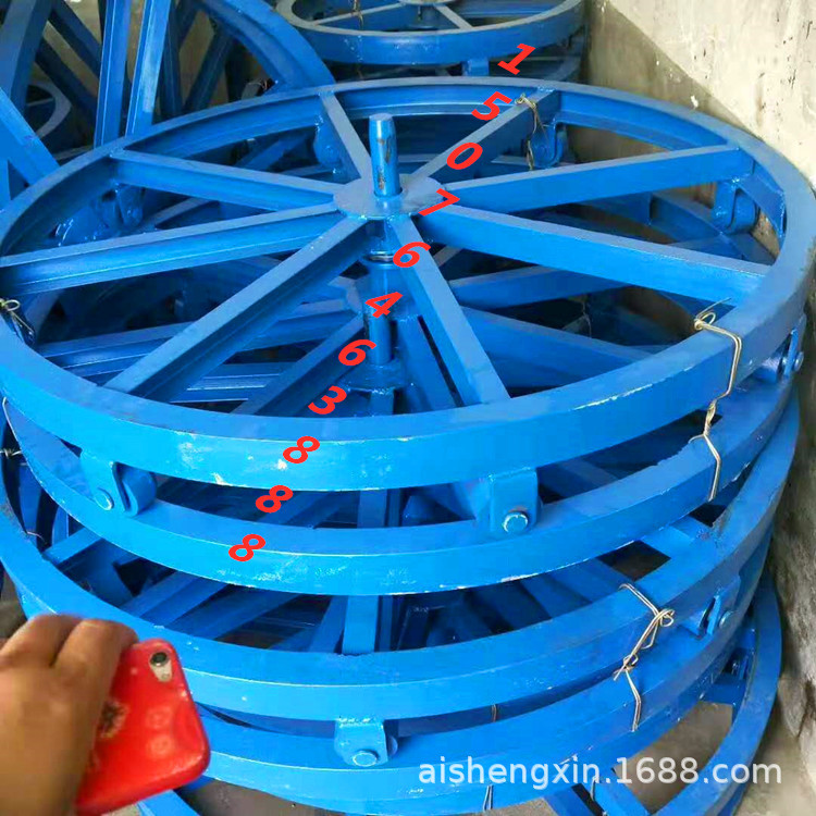 Reel Tray Steel Optical Fiber Cable Fiber Optic Disc Horizontal Reel Rack Iron Disc Steel Strand Cable Laying Rack Cable Laying Bracket