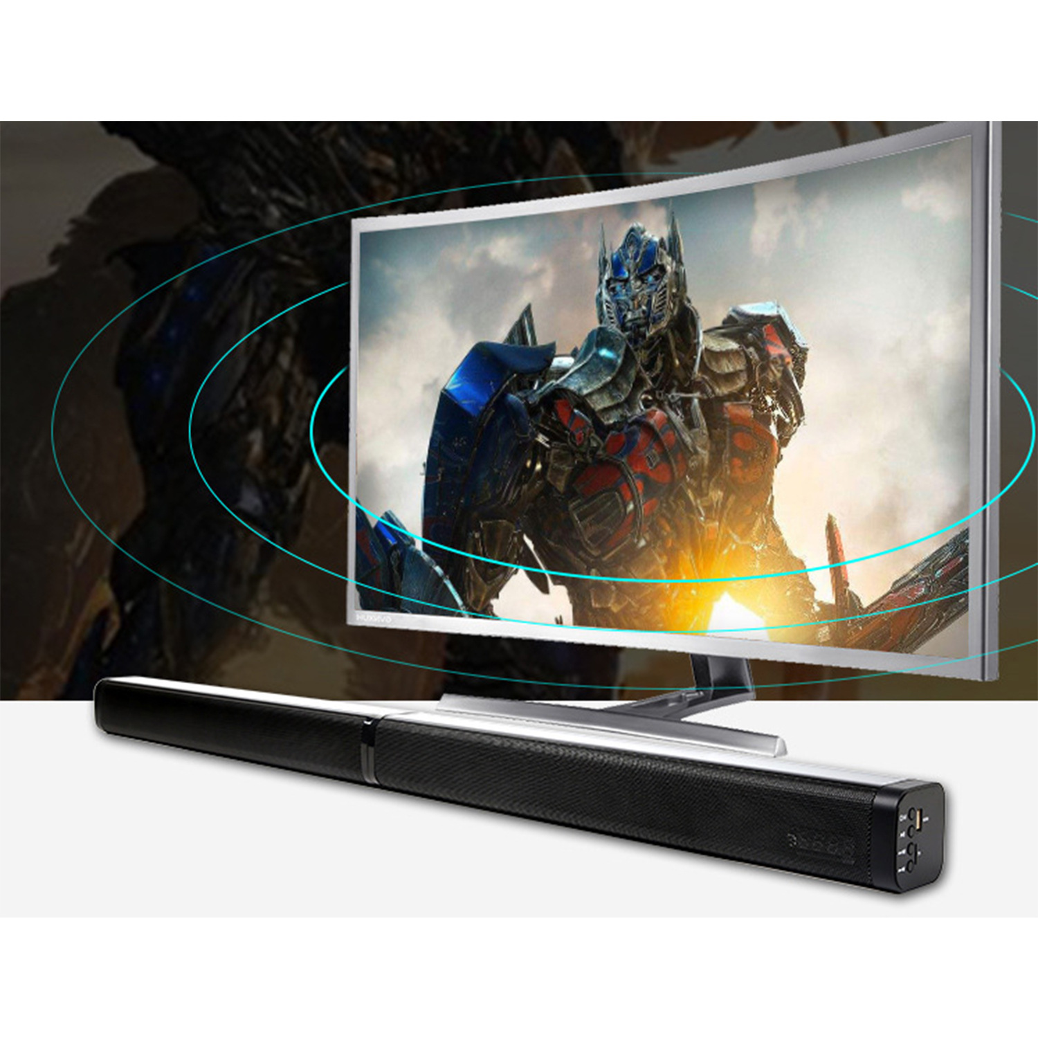 Newly upgraded HDMI version detachable Echo Wall TV audio Home Theater home living room Bluetooth Wall audio