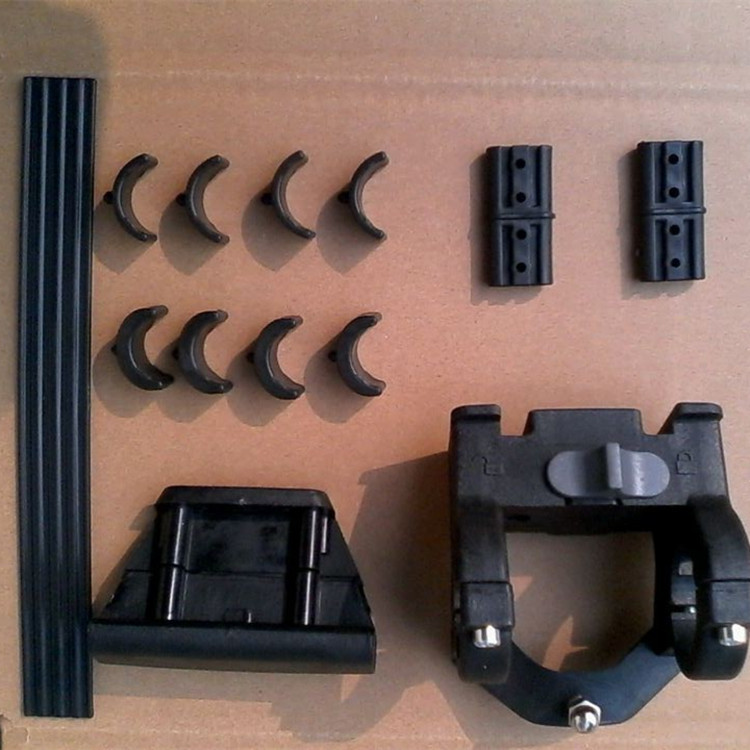 Mountain bike basket plastic parts export basket special lock quick release full set factory direct sales