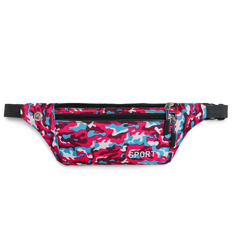 Factory Hot Sale Sports waist bag single shoulder crossbody fitness business wallet waterproof outdoor sports bag close-fitting waist bag