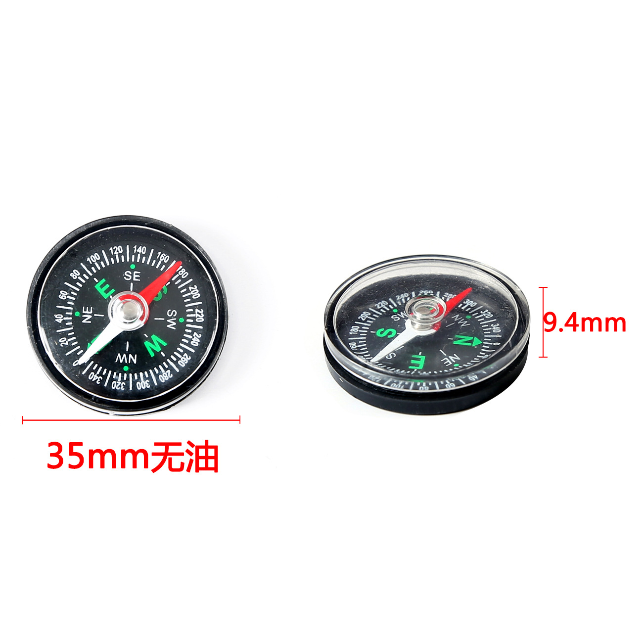 Поставка от профессиональных производителей компаса с внешним диаметром 35мм, игрушечный компас для обучения