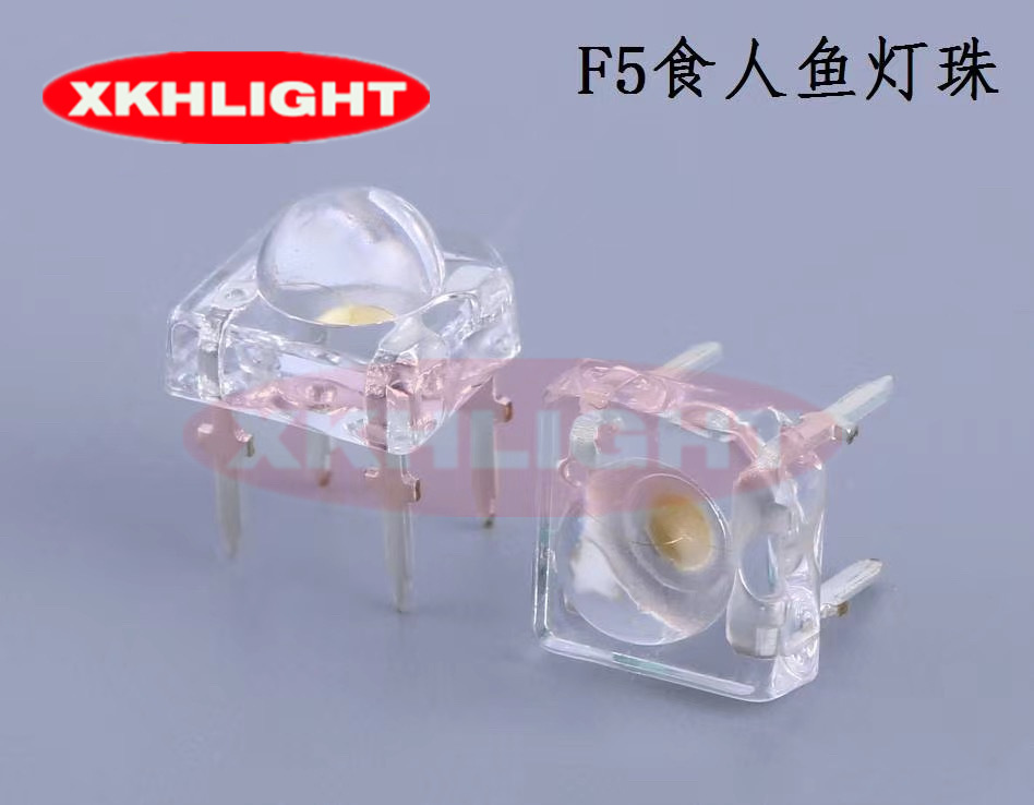 Светодиодные лампочки с прямым подключением пираня красный свет пираня 5MM белый свет пираня белый свет 5MM положительные белые лампочки