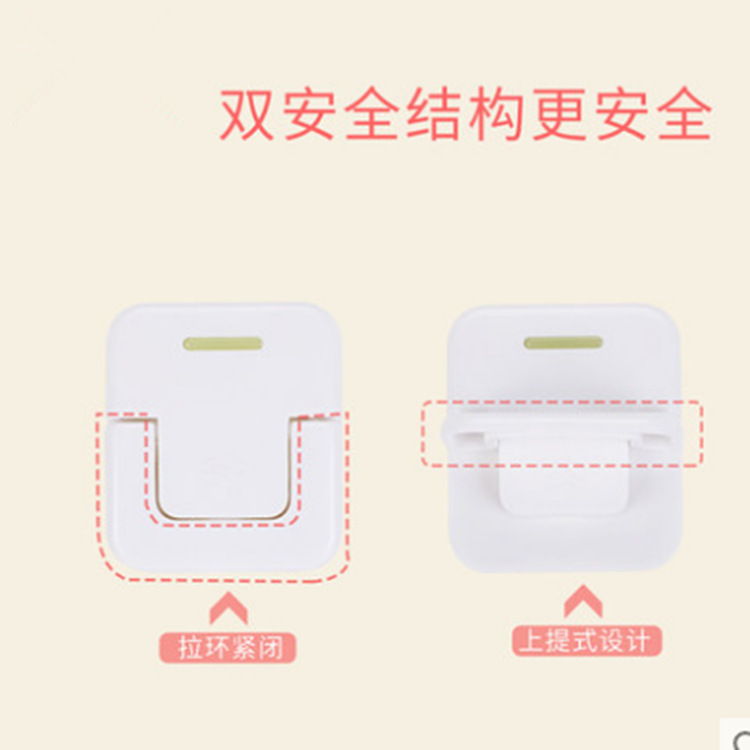 Luminous Anti-electric Shock Safety Socket Sitting Guard Safety Socket Protective Cover Kids Two, Two Holes