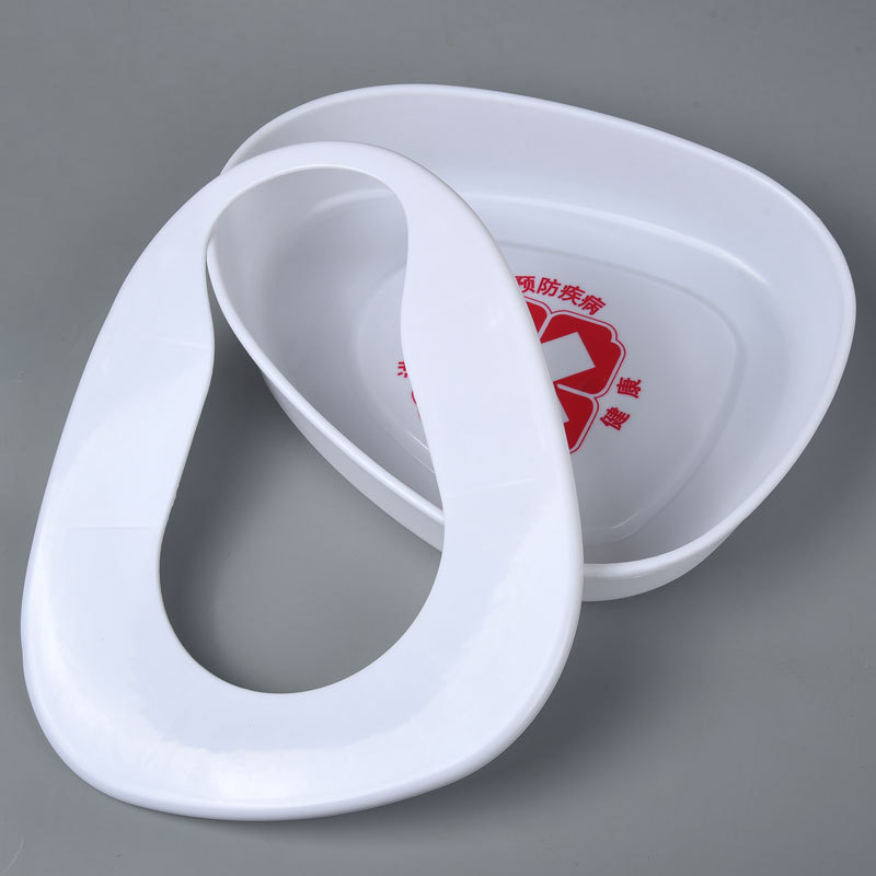 Manufacturer Wholesale Plastic Split Potty Toilet Elderly Potty Urinal Bedridden Patient Size Potty